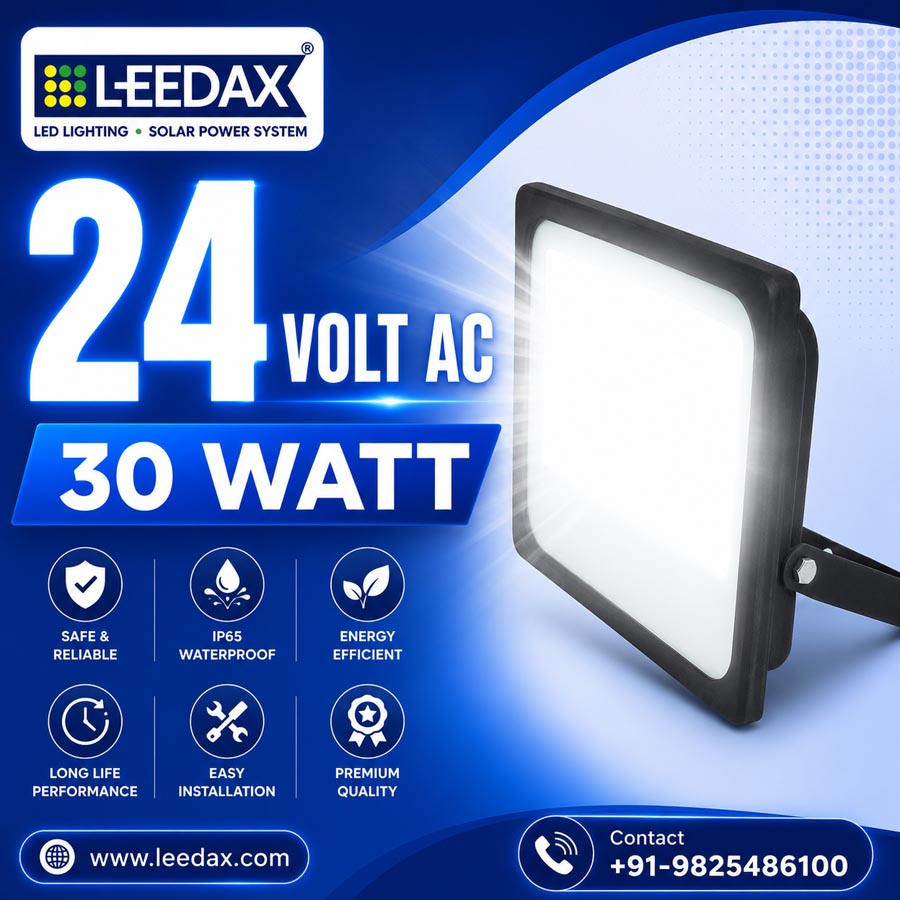 24V AC LED Safety Light 30 Watt