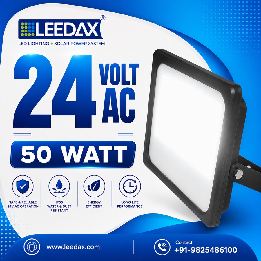 24V AC LED Safety Light 50 Watt