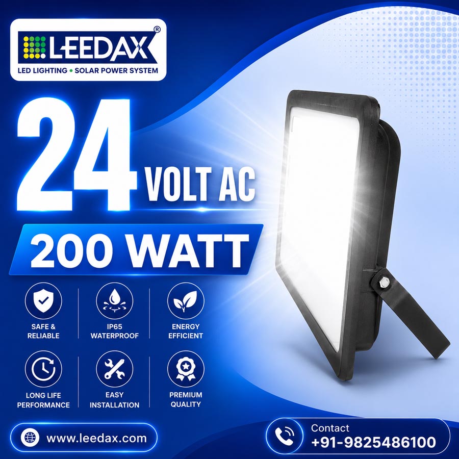 24V AC LED Safety Light 200 Watt