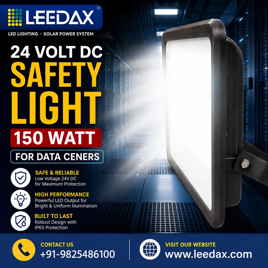 24V DC LED Safety Flood 150 Watt