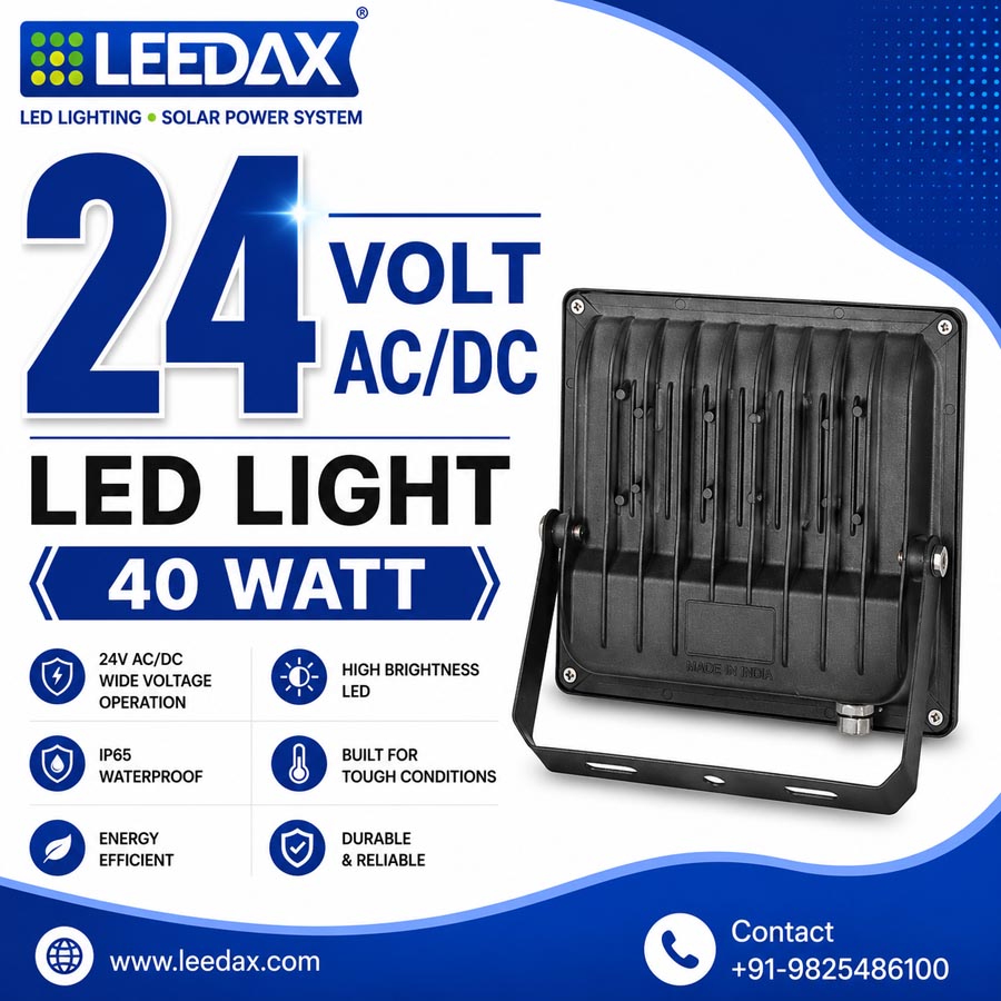 24v-ac-dc-led-flood-light-40w-back-view
