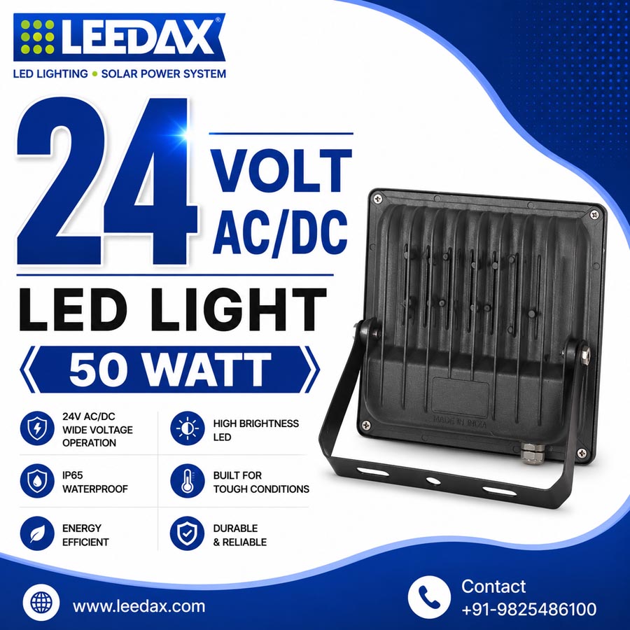 24v-ac-dc-led-flood-light-50w-back-view