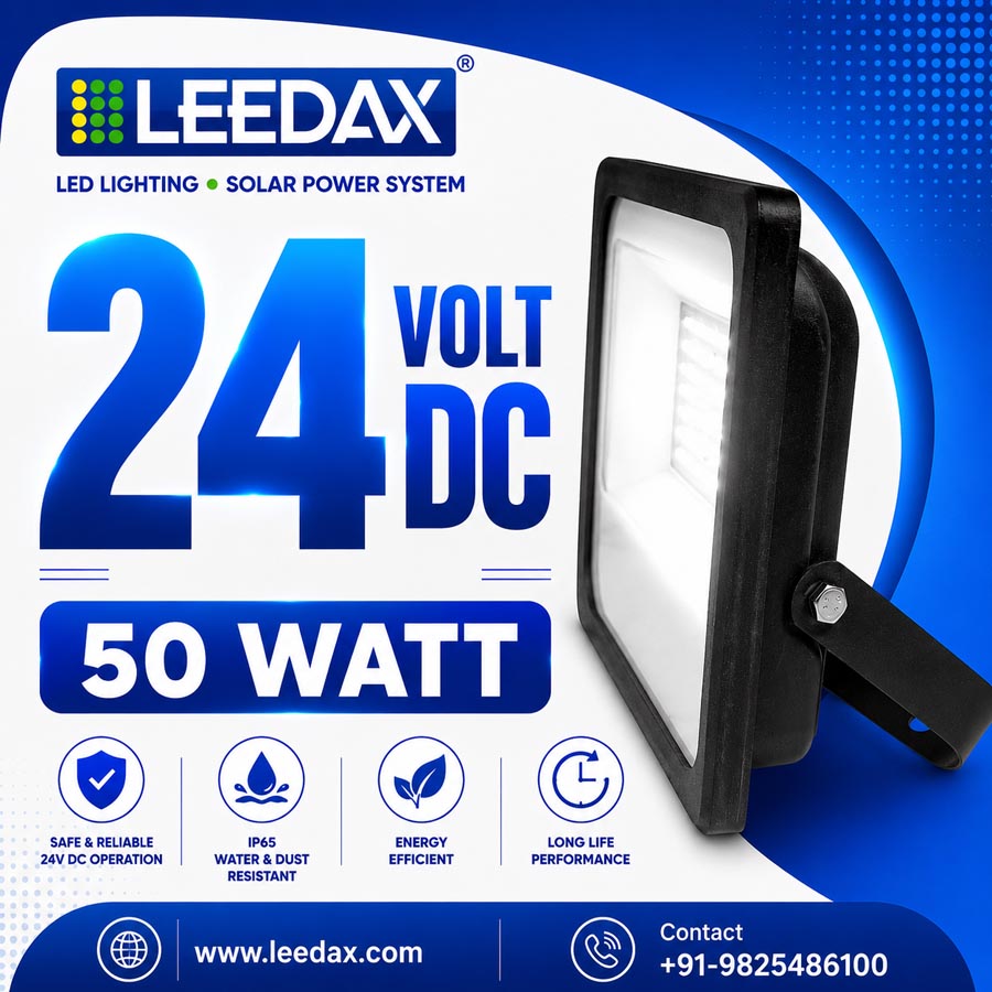 24V DC LED Safety Flood 50 Watt