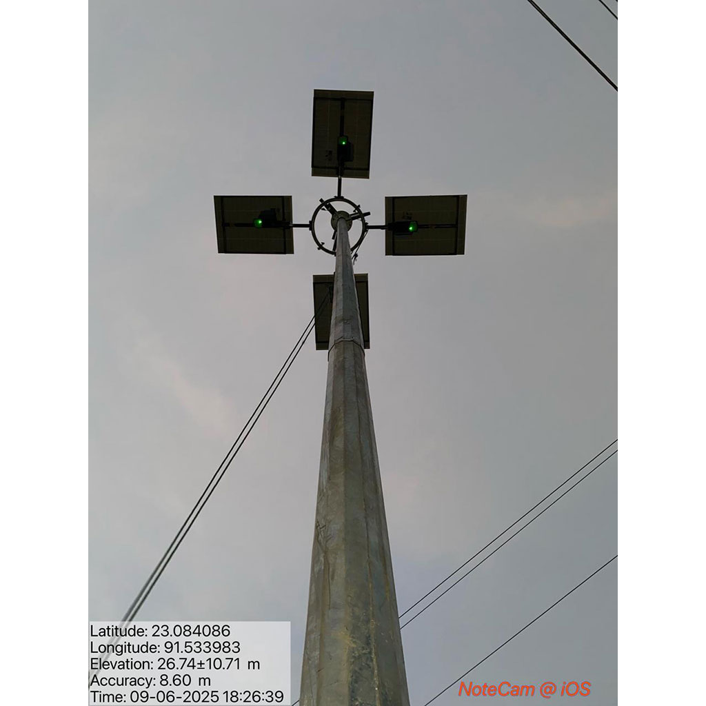all-in-one-solar-high-mast-light-60-watt-x-4-front-view