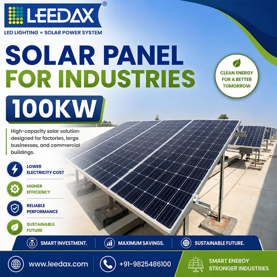 100kw-solar-panel-for-industrial-applicaiton