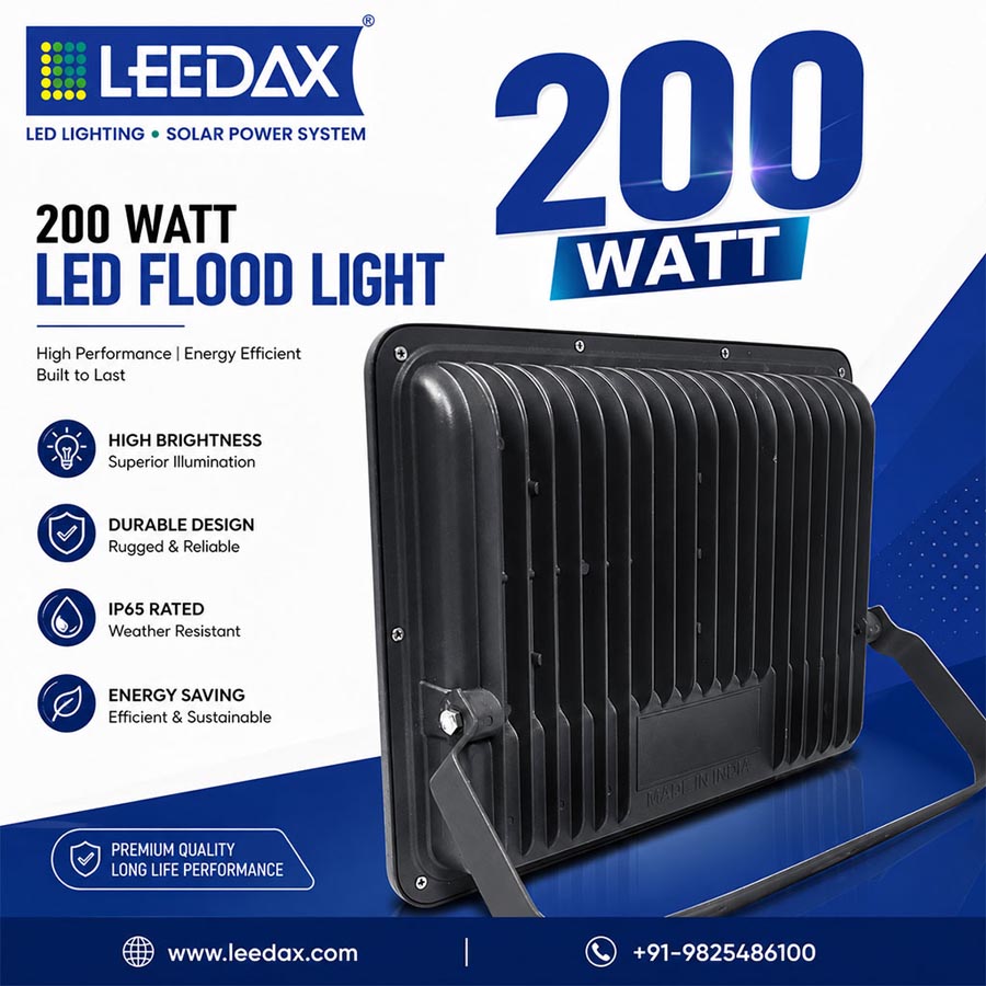 200-watt-led-flood-light-back-side-view-image