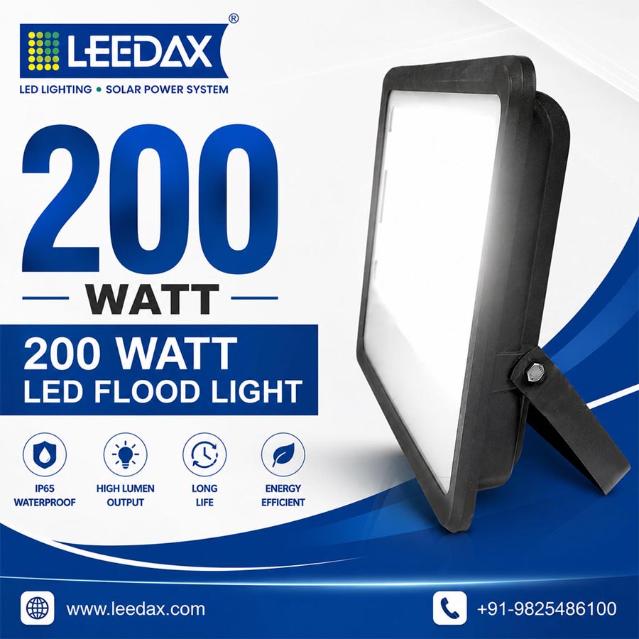 200-watt-led-flood-light-front-side-view-image2