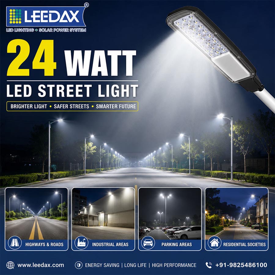 LED Street Light 24 Watt