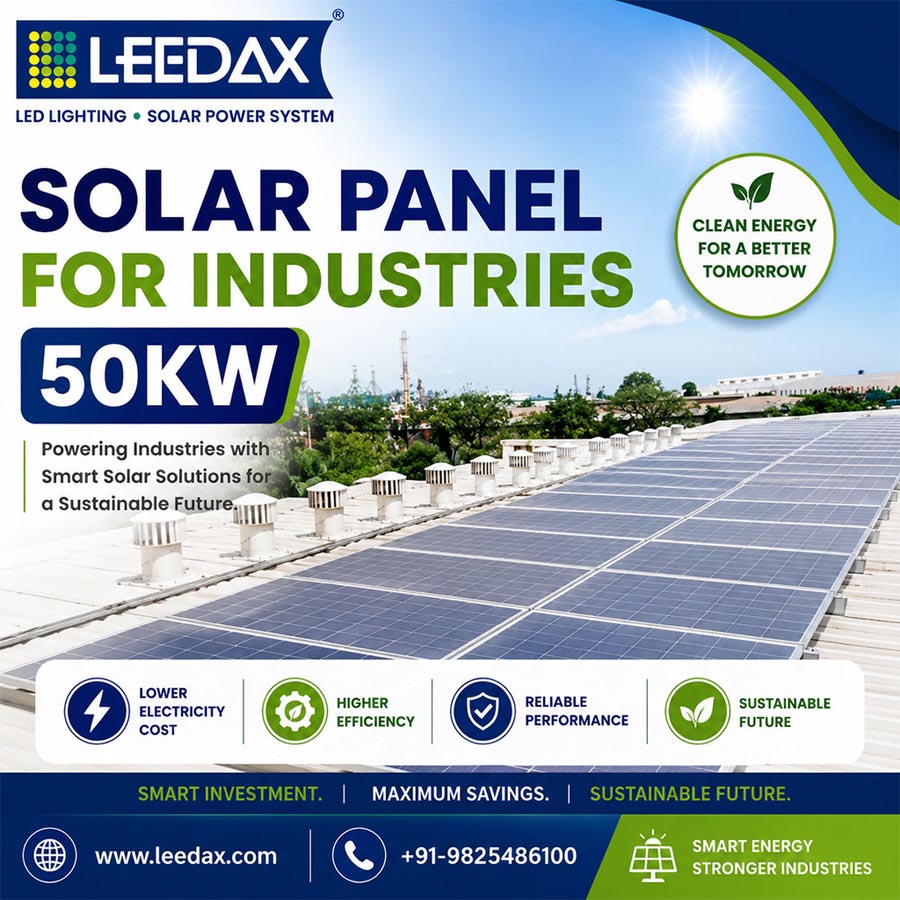 Solar Panel for Industries 50Kw