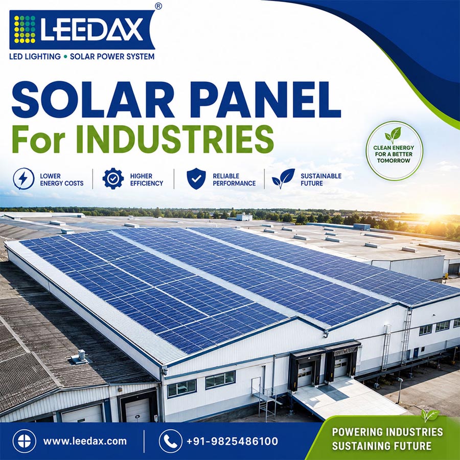 Solar Panel for Industries