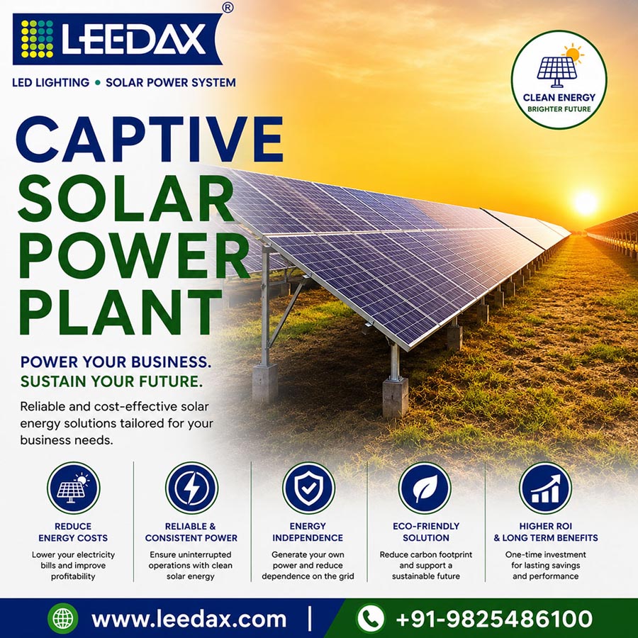  Captive Solar Power Plant System