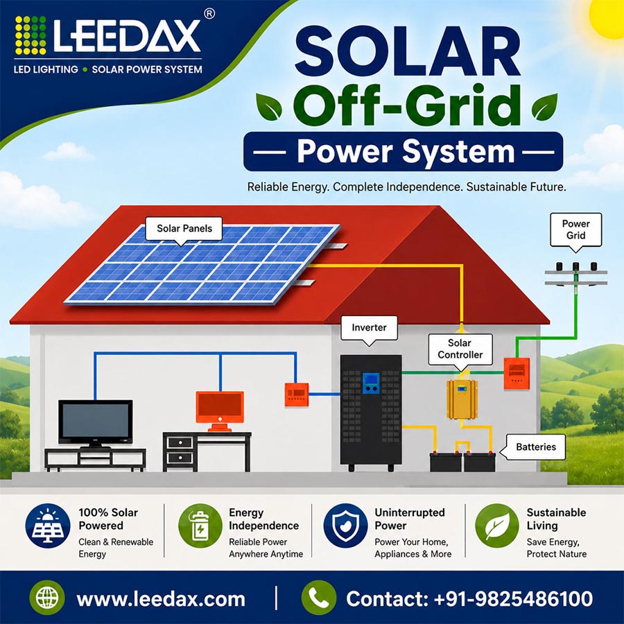 Solar Off Grid Power System
