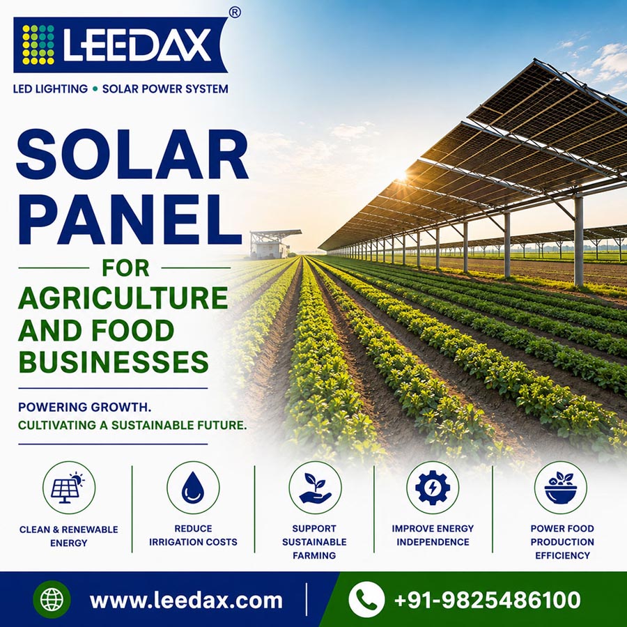Solar Panel for Agriculture and Food Business