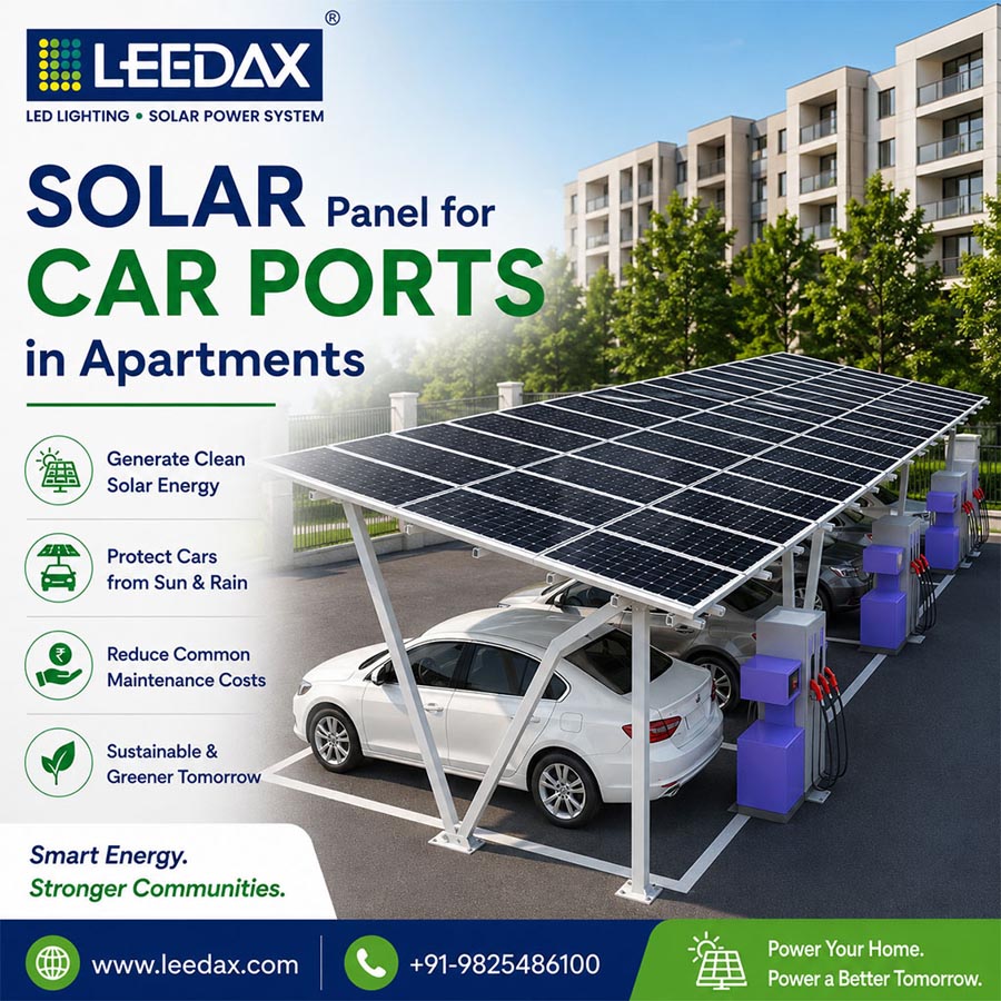 Solar Panel for Car Ports in Apartments