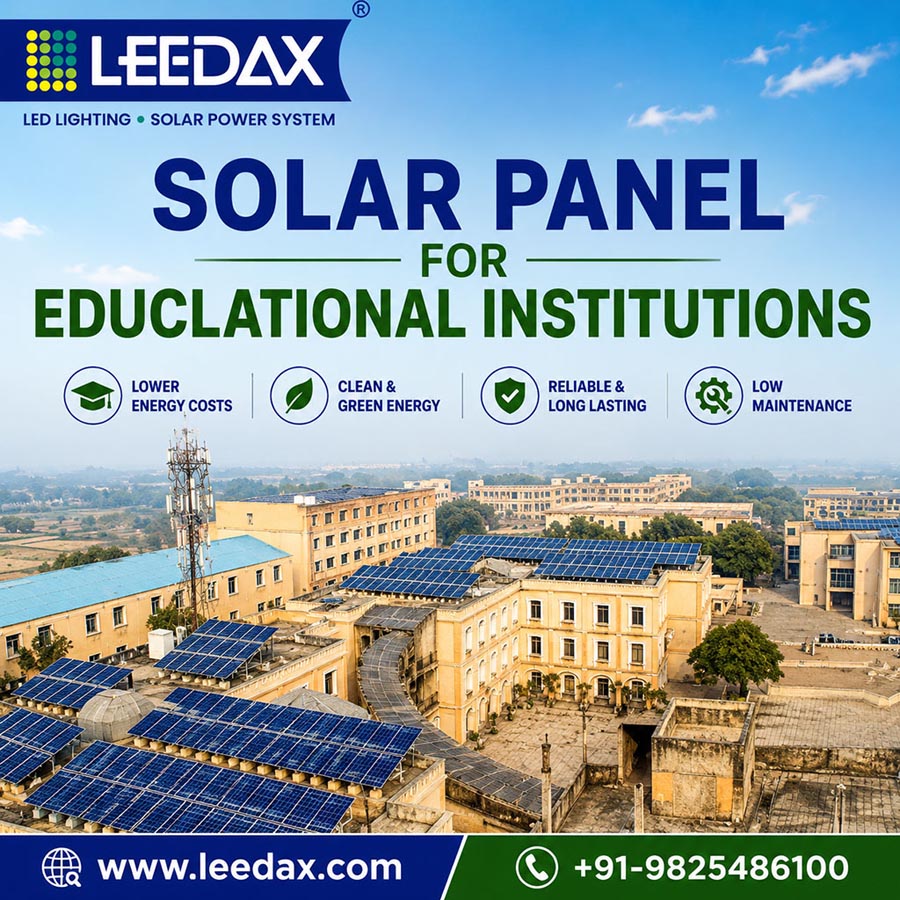 Solar Panel for Educational Institutions