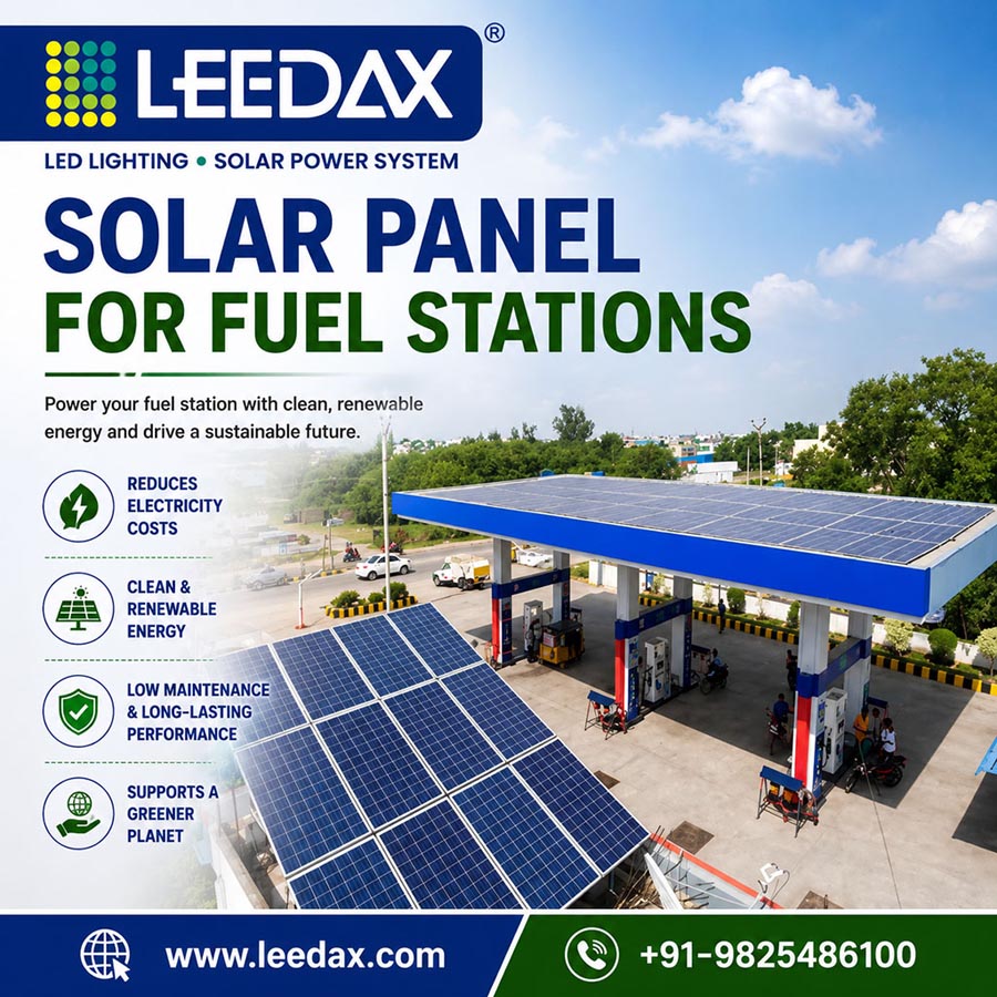 Solar Panel for Fuel Stations