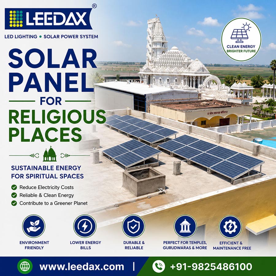 Solar Panels for Religious Places