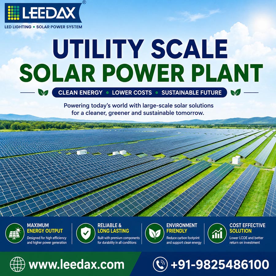 Utility Scale Solar Pv Power Projects